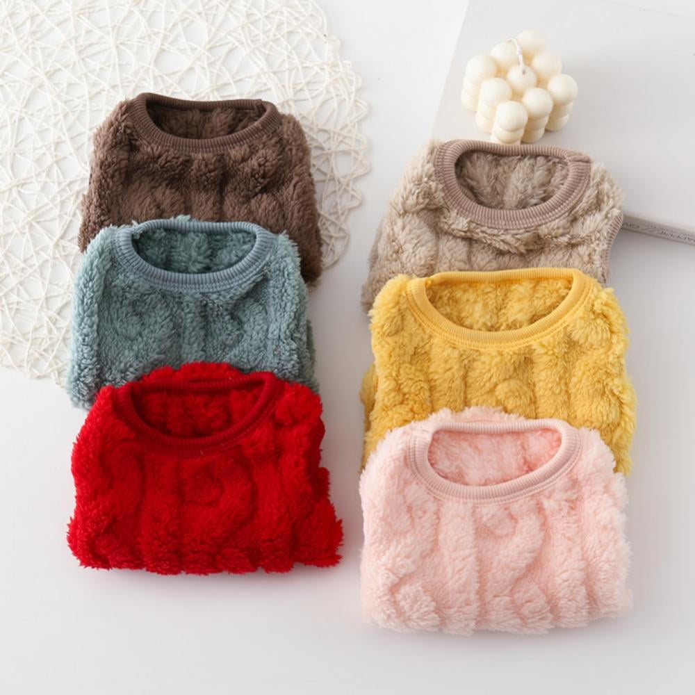 Cat Sweaters Kitty Sweater for Cats Knitwear,Small Dogs Kitten Clothes Male and Female,High Stretch,Soft,Warm Dog Clothes for Small Dog and Cat Winter M Pink