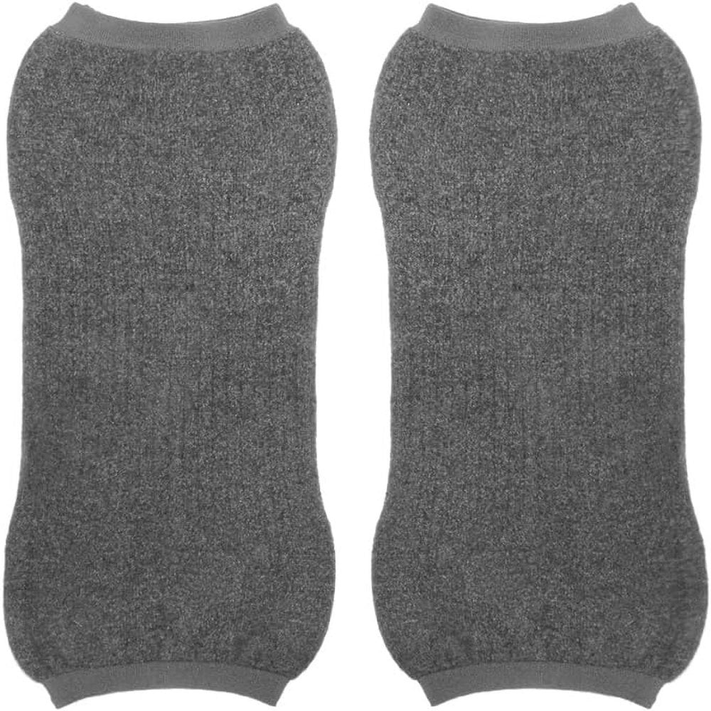 KEINXS Men Women Cashmere Knee Braces Supports Leg Warmer Winter Warm Thermal Wool Cycling Ski Running Knee Brace Pad Thicken Knee Pads Sleeve Knee Warmers 1 Pair(Free Size) Free Size none