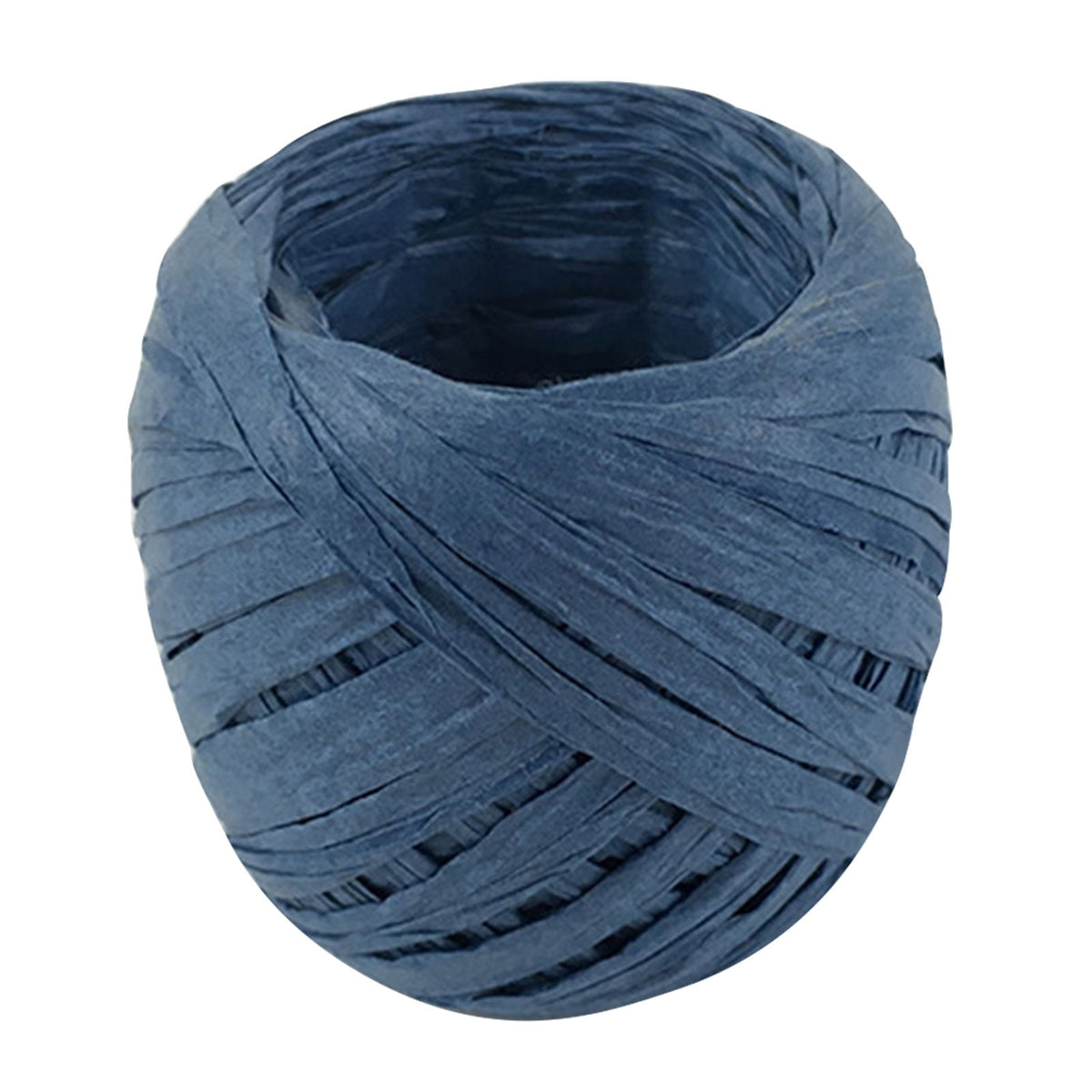 Raffia Ribbon, 787 inches Raffia Ribbon for Gift Wrapping, Raffia Yarn for Crocheting, Raffia Paper Ribbons for Craft, Packing Paper Twine Ribbon 1/5 Inch Width Dark Blue