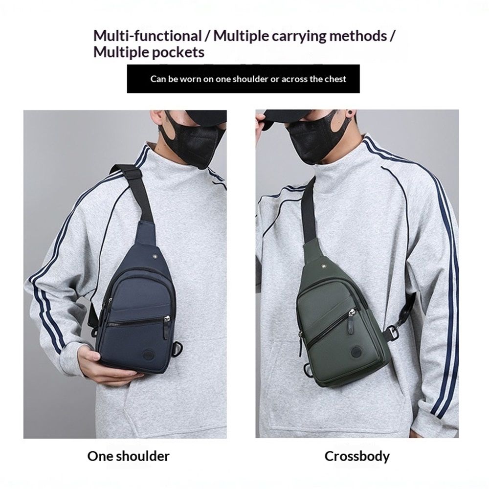 Sling Bag For Women Faux Leather Small Casual Daypack Backpack Fanny Pack Crossbody Chest Bags Purse（gray）