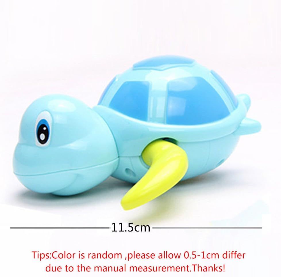 3pcs Bath Swimming Turtle Toy for Baby Toddler, Wind Up Chain Bathing Water Toy, Swimming Bathtub Pool Cute Swimming Turtle Toys