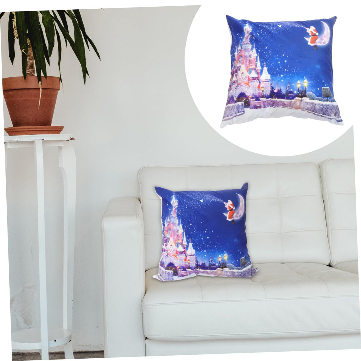 Lantern Christmas Pillow Led Lights Pillowcase Covers Christmas Plush Pillow Case Fall Decor Linen Throw Pillows