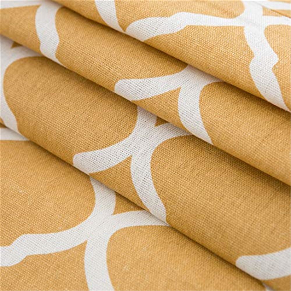 Washing Machine Organizer, Pattern with Effect Ornamental Antique Feminine Design, Anti-slip Fabric Top Cover for Washer Dryer, Yellow ,22 x 51 Inch