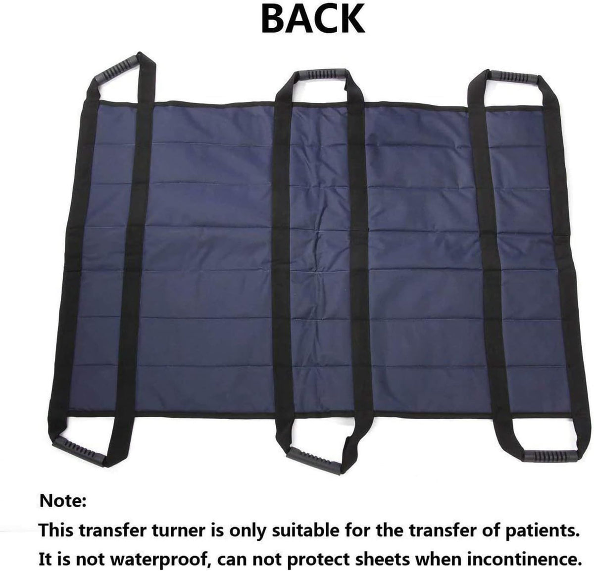 Patient Aid Positioning Bed Pad with Handles Bedding Protector Liner Incontinence Mattress Multi-Purpose Positioning Mattress