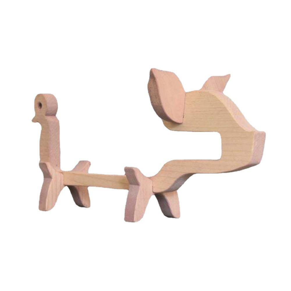 Large Wine Rack Storage Wooden Wine Rack Wine Rack Pig Ornamentsrack Ornaments Wine Cabinet Decorations Coffee Organizer