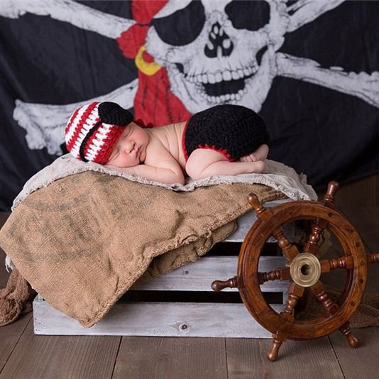 Baby Photography Clothing Photography Clothing Baby Clothing Creative Photo Clothing Manual Pirates of The Newborn