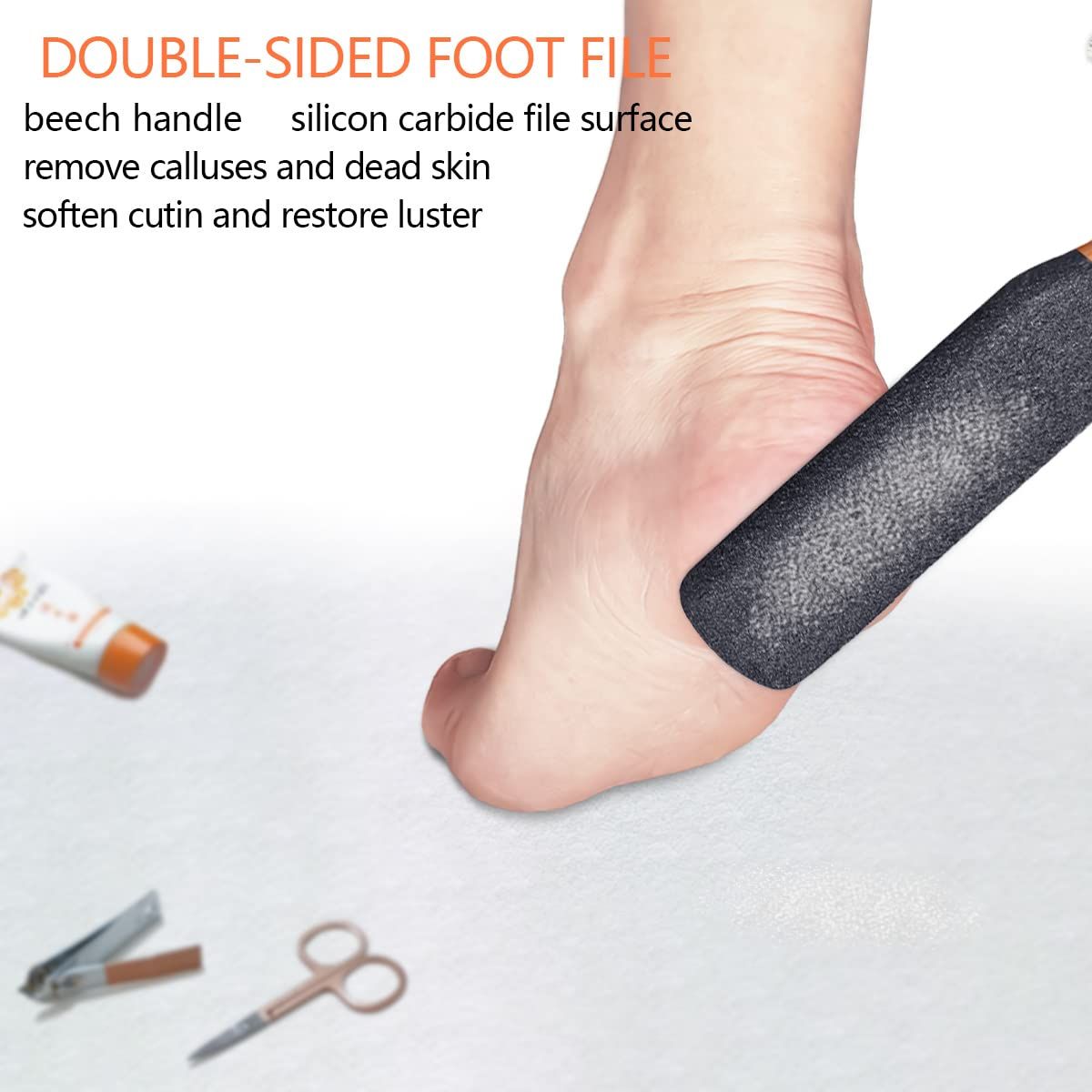 Exfoliator Pedicure Tool Foot Callus Remover Scrubber for Dead Skin,Corn and Hard Skin - Pumice Stone for Cracked Feet