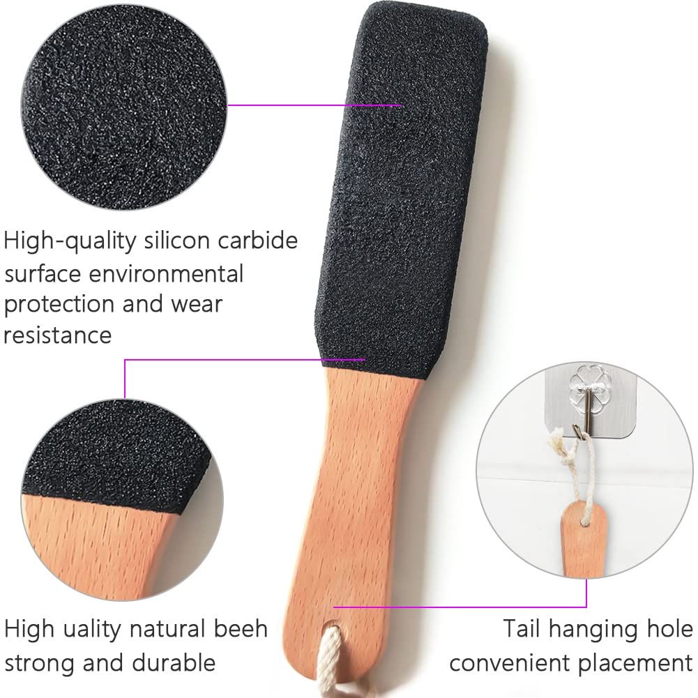 Exfoliator Pedicure Tool Foot Callus Remover Scrubber for Dead Skin,Corn and Hard Skin - Pumice Stone for Cracked Feet