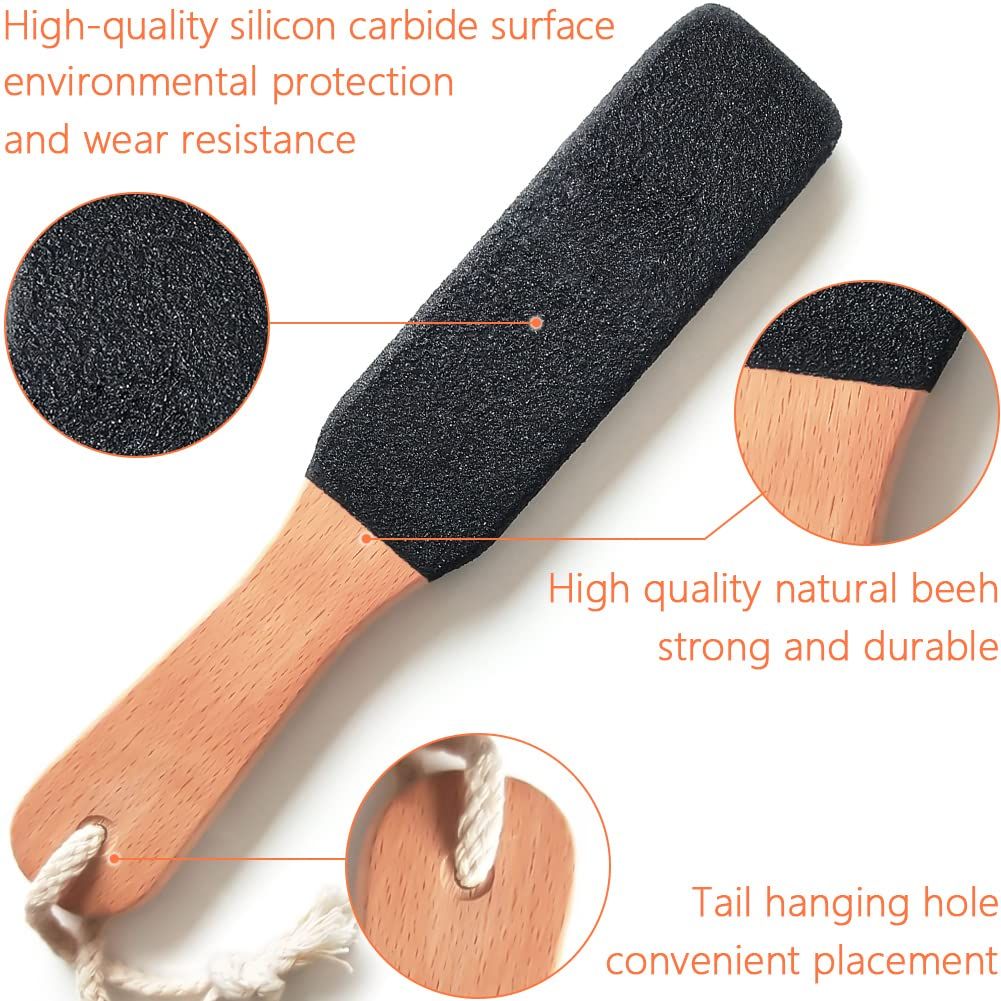 Exfoliator Pedicure Tool Foot Callus Remover Scrubber for Dead Skin,Corn and Hard Skin - Pumice Stone for Cracked Feet