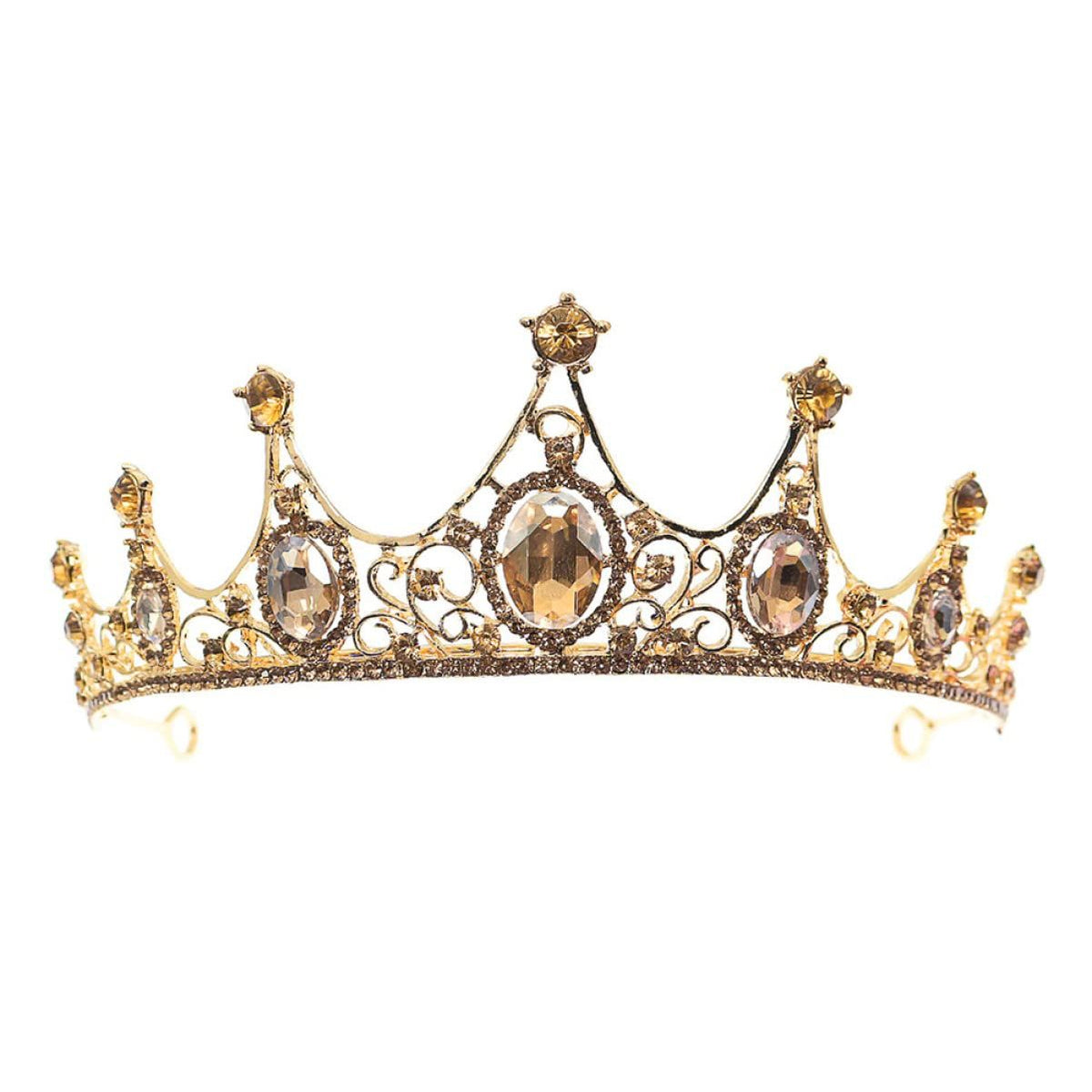 Birthday Crown for Women Wedding Rhinestones Princess Party Headbands Hair Accessories for Women and Girls