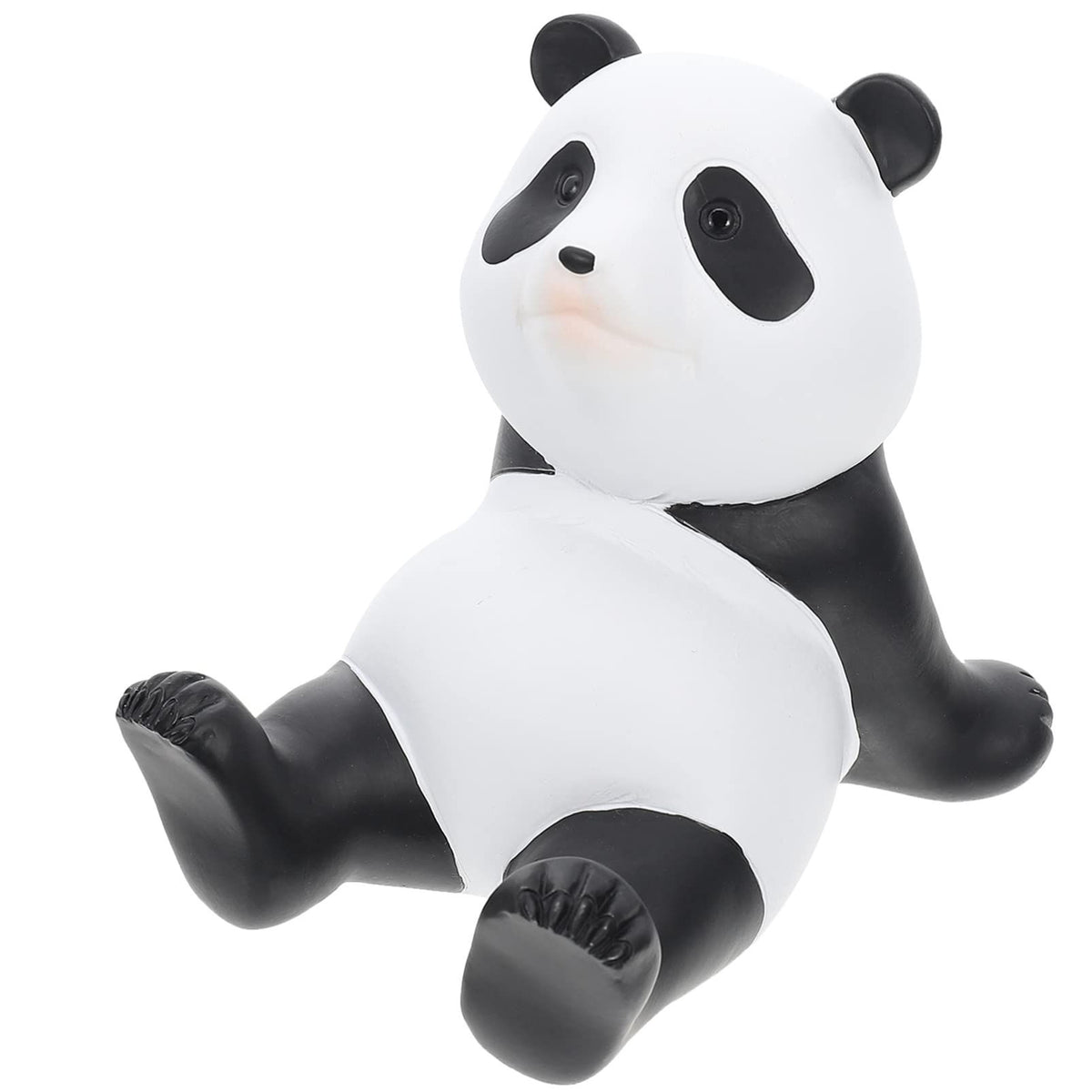 Phone Stand Desk Accessories Resin Panda Figurines Home Decor Decorative Tabletop Ornaments Cute Phone Holder