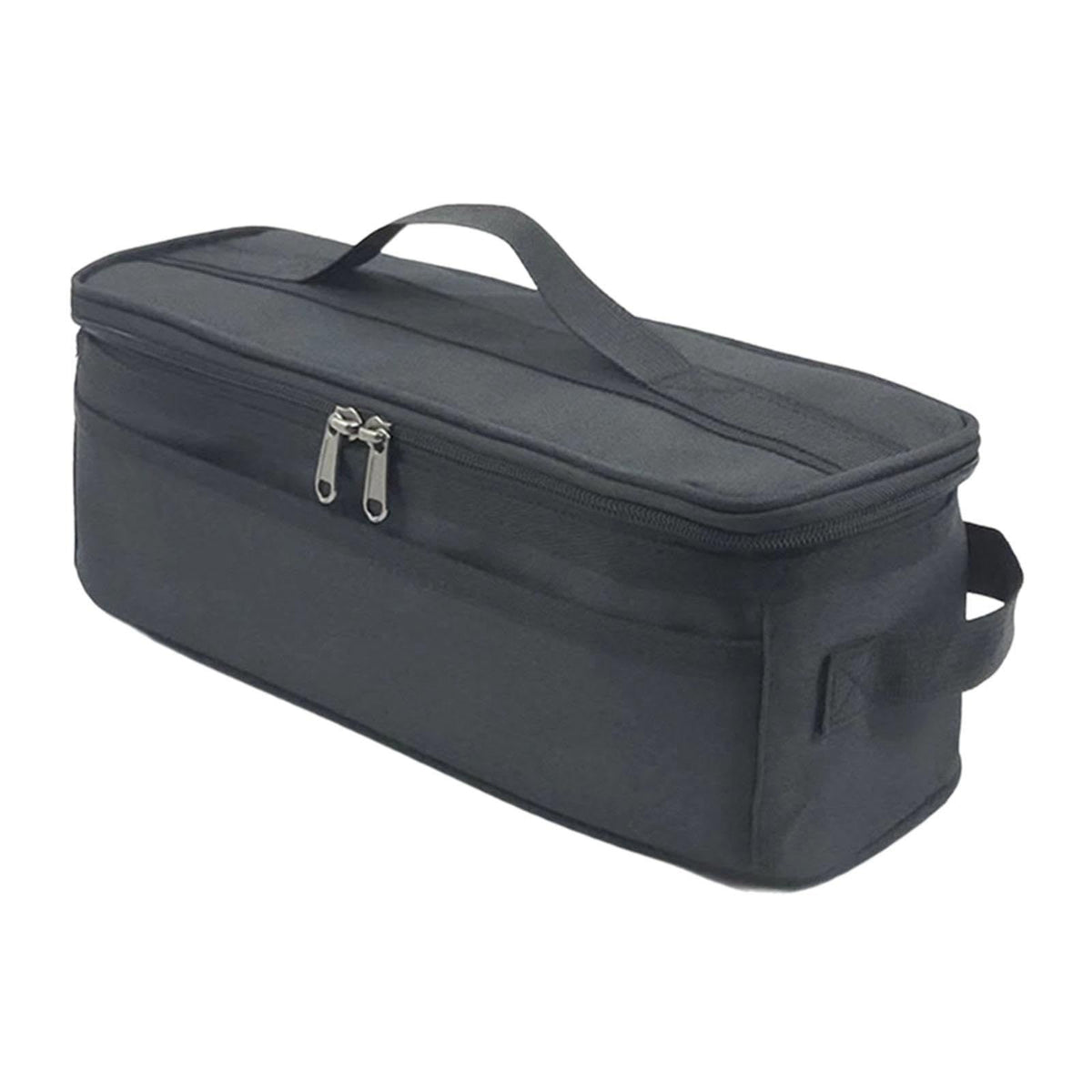 Cookware Storage Bag Cutlery Storage Case Container Case Camping Cooker Storage Bag Camping Carry Bag for Travel Hiking, black