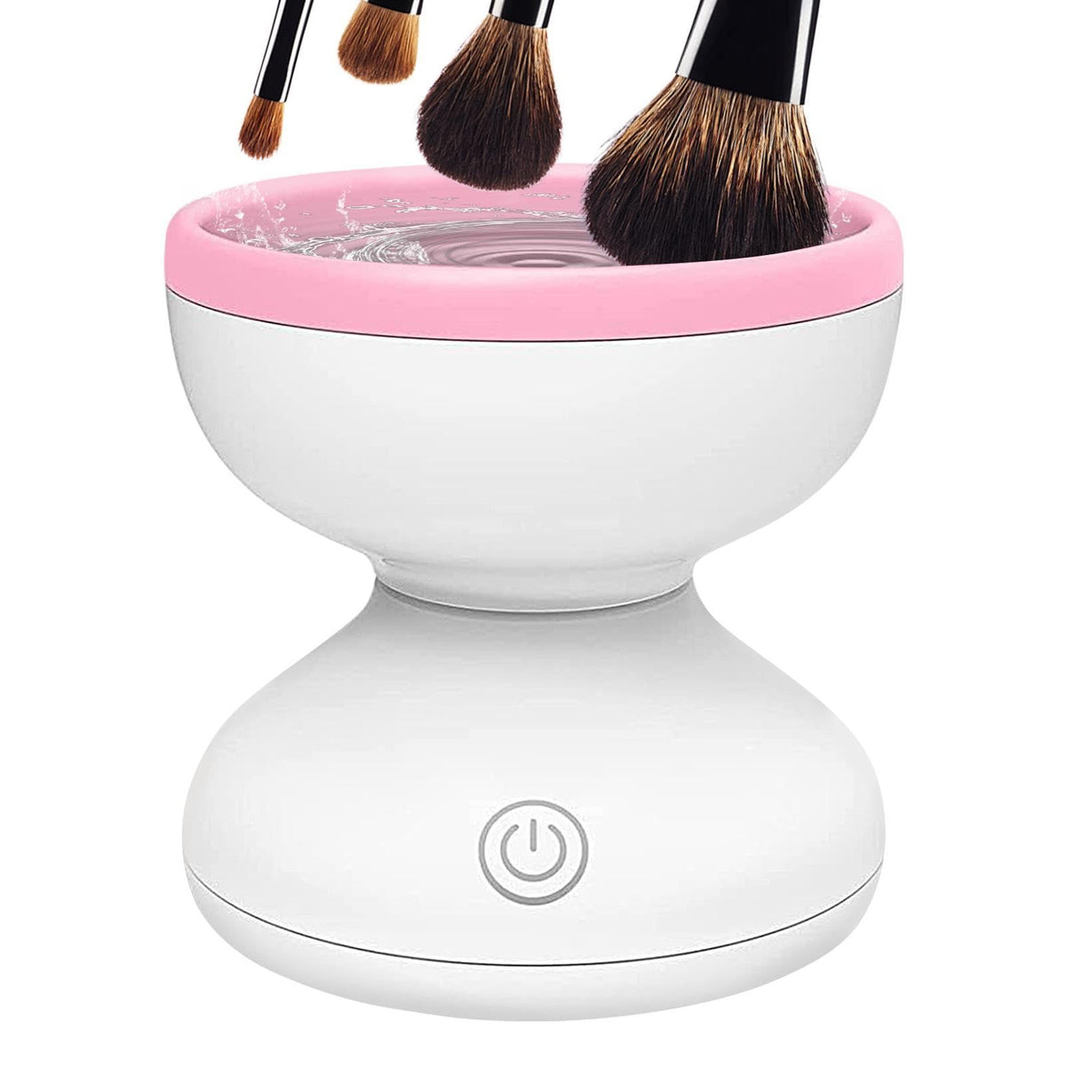 Makeup Brush Cleaner - Electric Automatic Makeup Cleaner Machine, Portable Cosmetic Brush Cleaner | Rechargeable Colorful Makeup