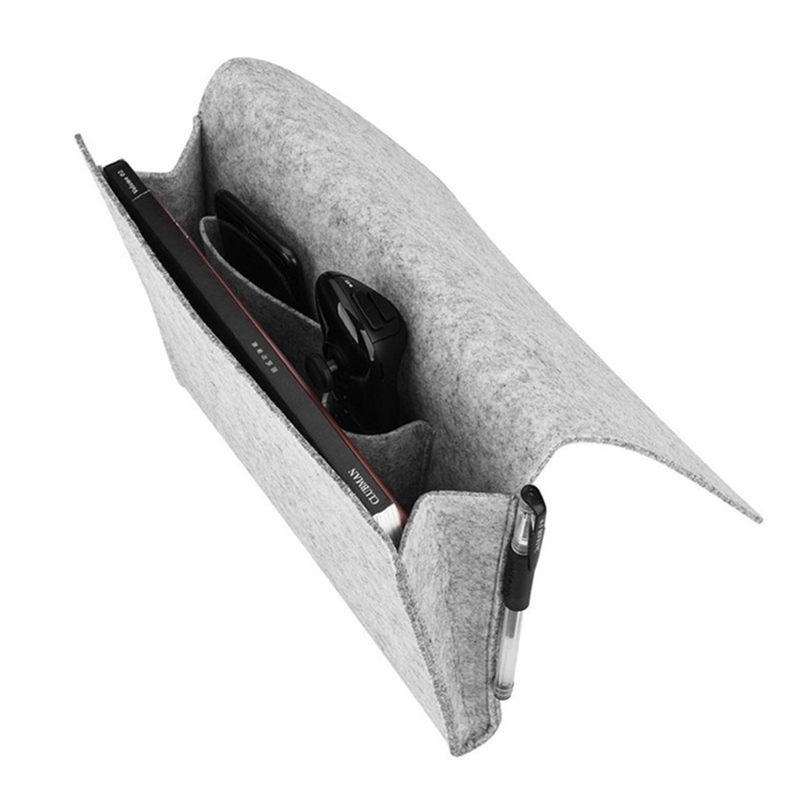 Bedside Caddy,Bed Storage Organizer Hanging Bag Holder,Magazine Book Phone Tablet Cables Remote for Home Dorm Bed Sofa