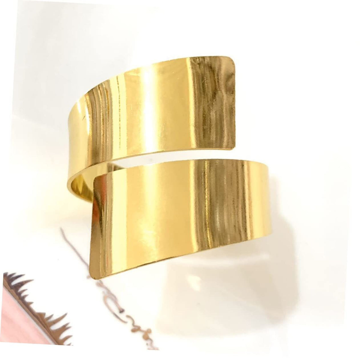 2pcs Napkin decoration ring, circular napkin holder, napkin ring, dinner napkin ring, tableware, banquet alloy accessories