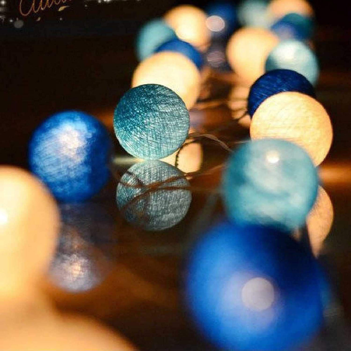 20 Cotton Ball String Fairy Lights Kids Bedroom,Home,Decor,Boys Girls Plug in Light ，Cotton Ball LEDs String Lights Fairy Lights
