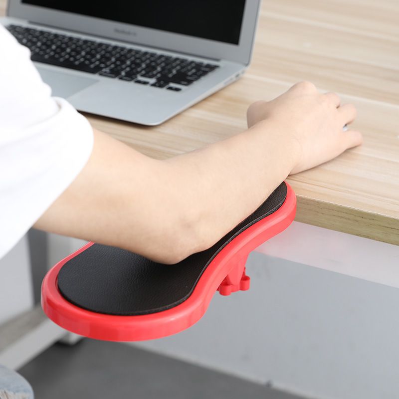 2 pcs Computer Arm Rest for Desk, Adjustable Arm Rest Support for Computer Desk Ergonomic Arm Rest Extender Rotating