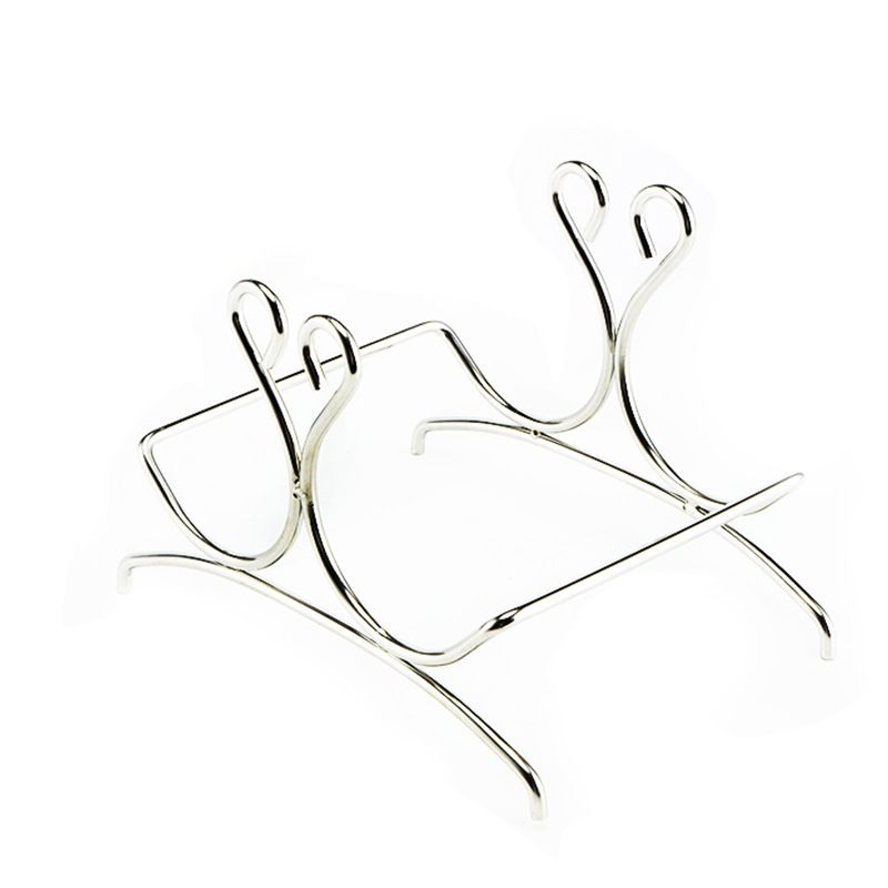 Wine Rack 2 Stainless Steel Wine Bottle Racks, Red Wine Shelf, Red Wine Display Shelf, Waterproof and Rust Proof