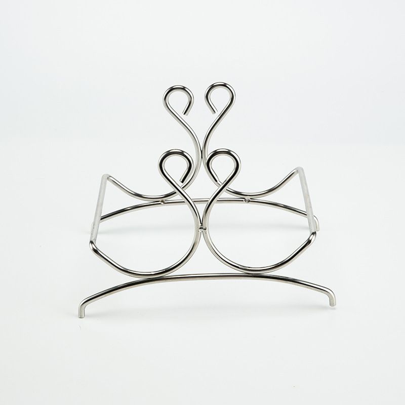 Wine Rack 2 Stainless Steel Wine Bottle Racks, Red Wine Shelf, Red Wine Display Shelf, Waterproof and Rust Proof