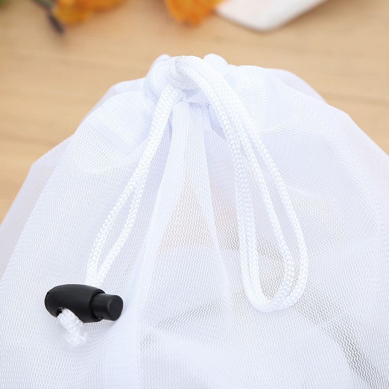Mesh Laundry Bags Large, Sturdy Laundry Bags Mesh Wash Bags, Drawstring Closure Mesh Laundry Basket for Travel,College Dorm（2pcs）