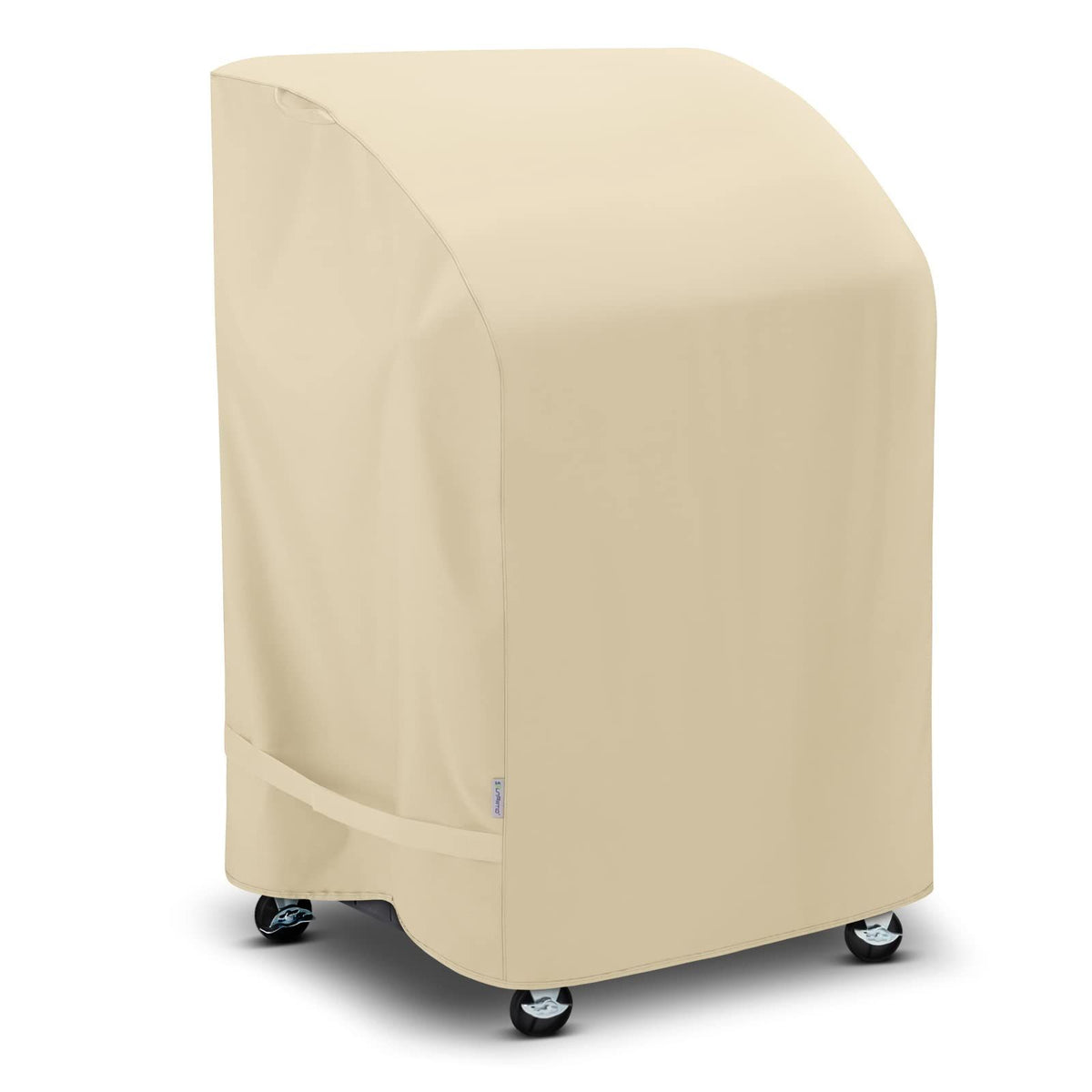 2 Burner Grill Cover 32 Inch, Outdoor Heavy Duty Waterproof Small Gas BBQ Cover, More Grills with Collapsed Side Tables, Beige