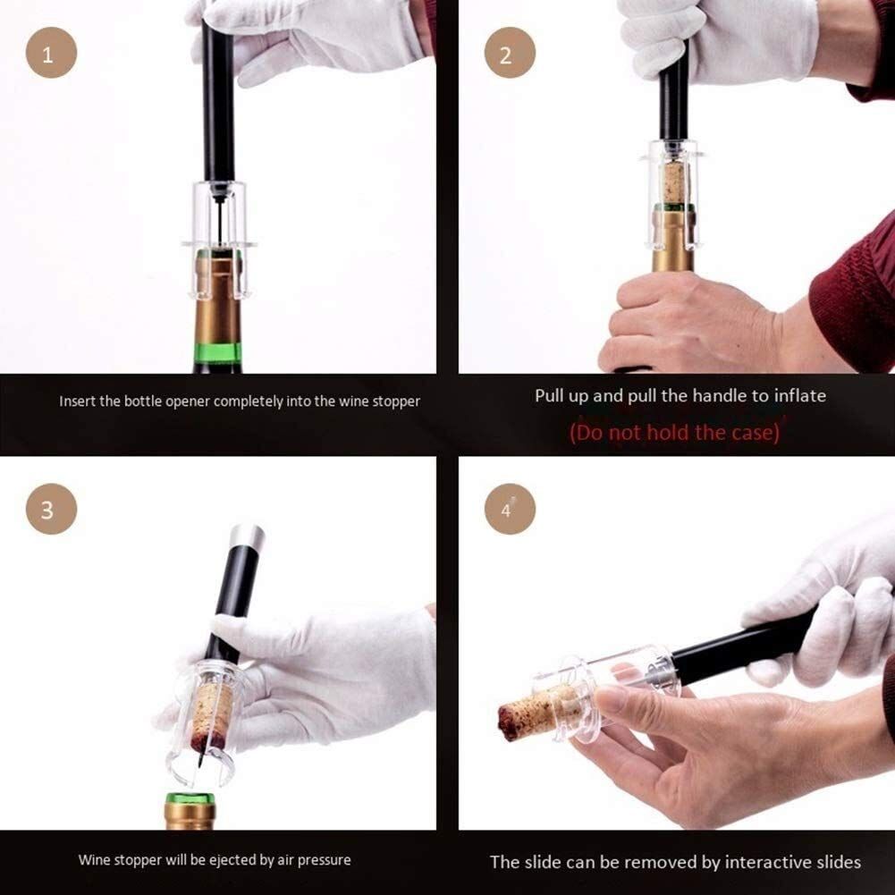 Bottle Openers for Bartenders Bottle Openers Opener Corkscrews Corkscrew Pneumatic Wine Bottle Opener Automatic Bottle Opener