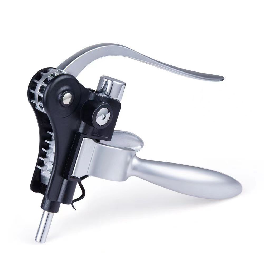 Wine Bottle Opener Corkscrew wine opener Set – Including Foil Cutter, Opener Stand and Extra Spiral - wine opener kit （2pcs）