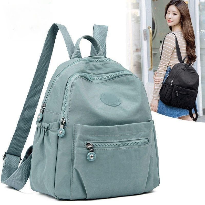 Mini Backpack Purse for Women Small Nylon Daypack for Ladies Lightweight Travel Bag Casual Shoulder Bag （2pcs）