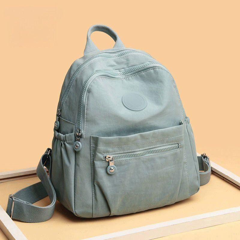 Mini Backpack Purse for Women Small Nylon Daypack for Ladies Lightweight Travel Bag Casual Shoulder Bag （2pcs）