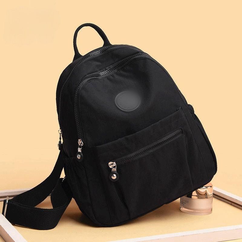 Mini Backpack Purse for Women Small Nylon Daypack for Ladies Lightweight Travel Bag Casual Shoulder Bag （2pcs）