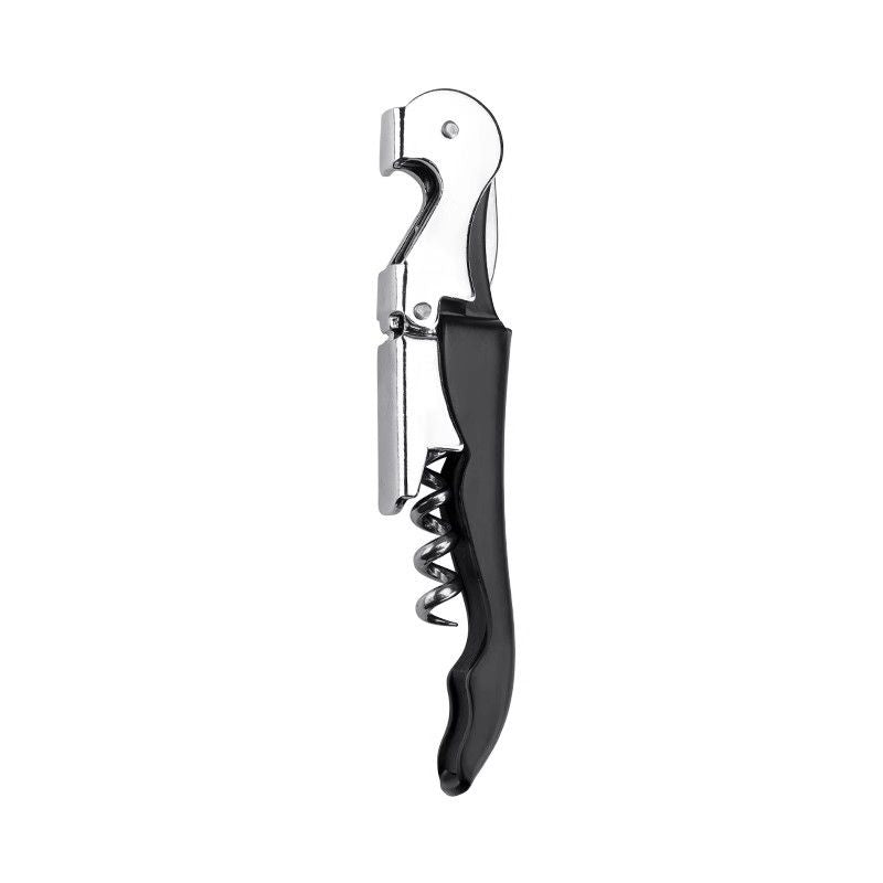 Wine Key Corkscrew - Stainless Steel Wine Opener with Foil Cutter, Professional Bar Accessories Wine Key for Servers, Bartenders