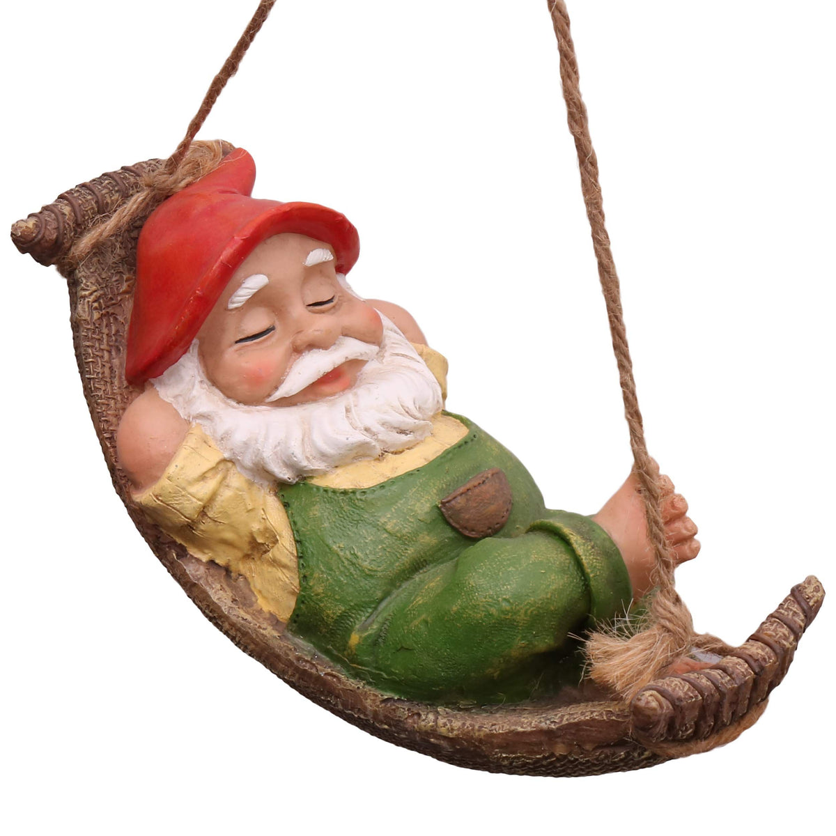 Garden Gnome Statues, Tree Ornaments Figurines for Stump Branch Lawn Patio Decor, Ideal Gift for Spring, Birthday and Mom