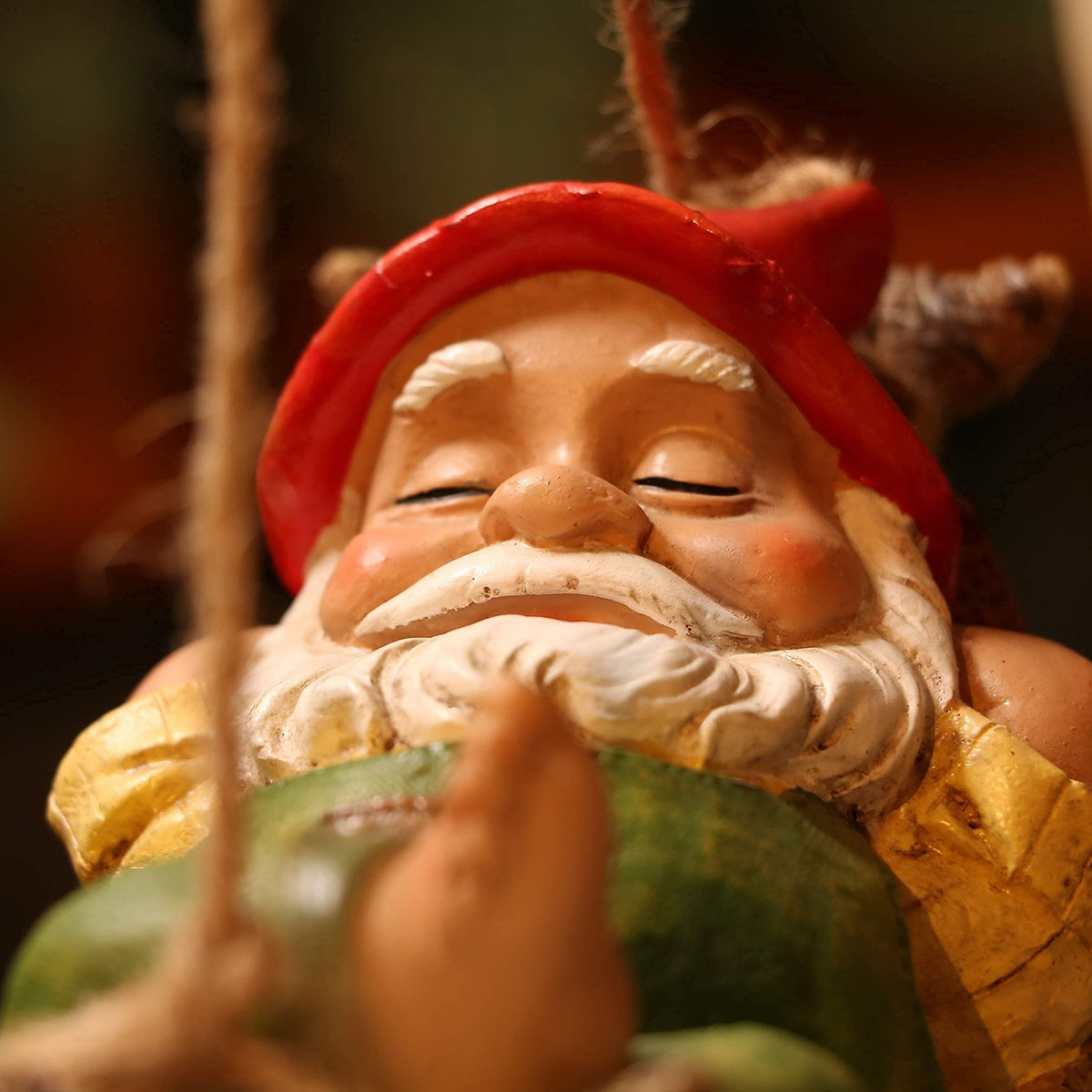 Garden Gnome Statues, Tree Ornaments Figurines for Stump Branch Lawn Patio Decor, Ideal Gift for Spring, Birthday and Mom