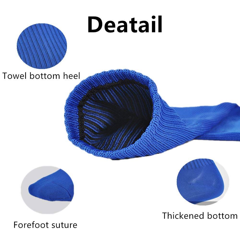 Over the Knee Baseball Socks Softball Sock Extra Long Team Football Athletic Socks for Youth Mens Womens 1 Pair