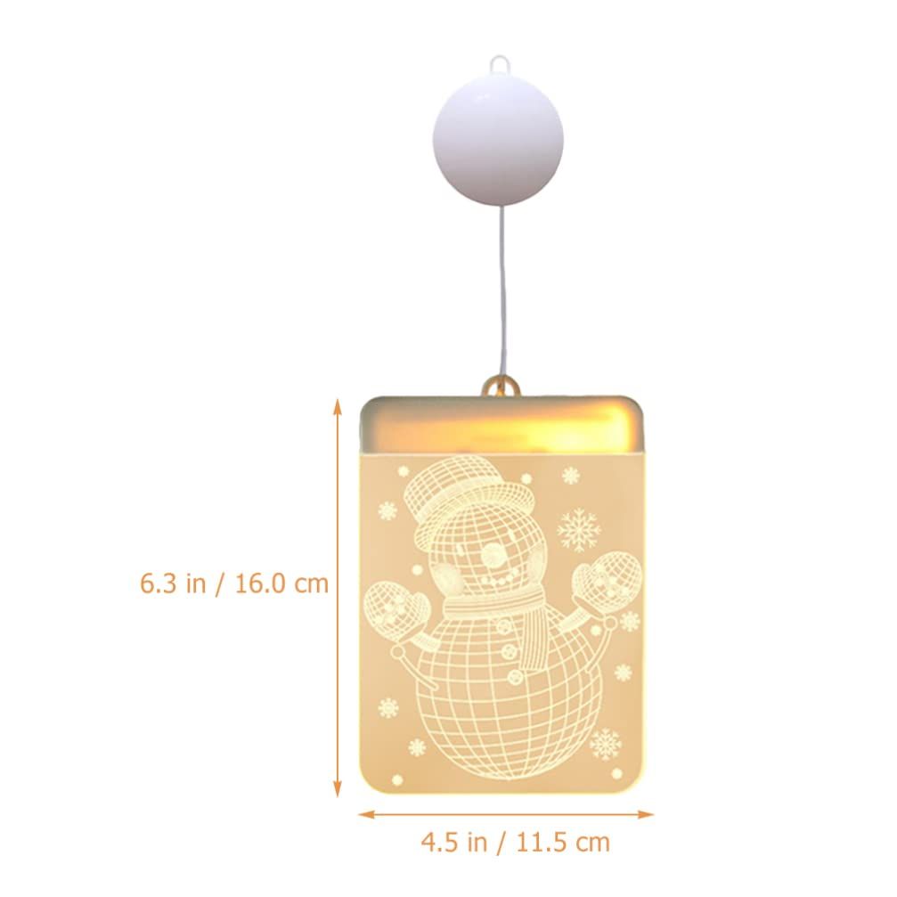 4 pcs Christmas Lights Goblincore Room Decor Window Lights Home Decoration Upholstery Trim Xmas Lights Christmas Party