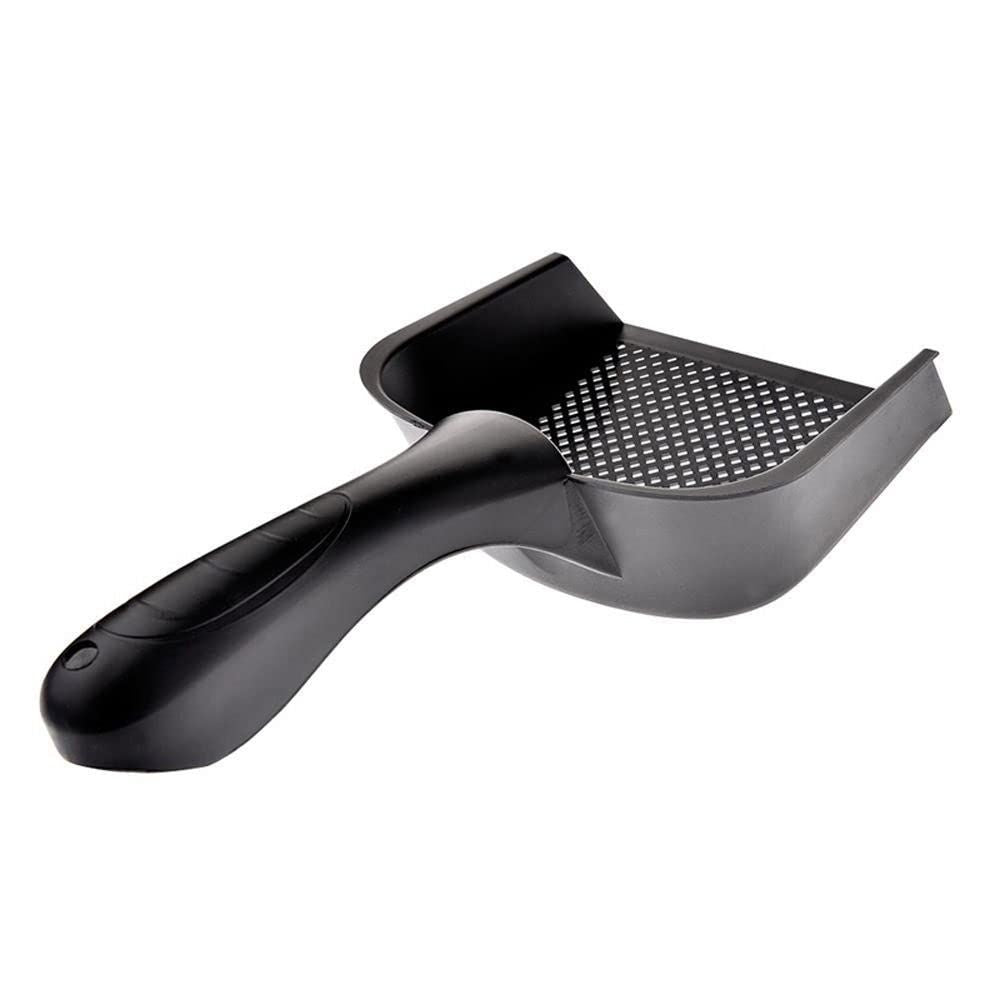 Cat Litter Scoop Small Hole,Cat Litter Scoop with Handle,Litter Cleaner Scoop,Portable Integrated Cat Litter Scooper