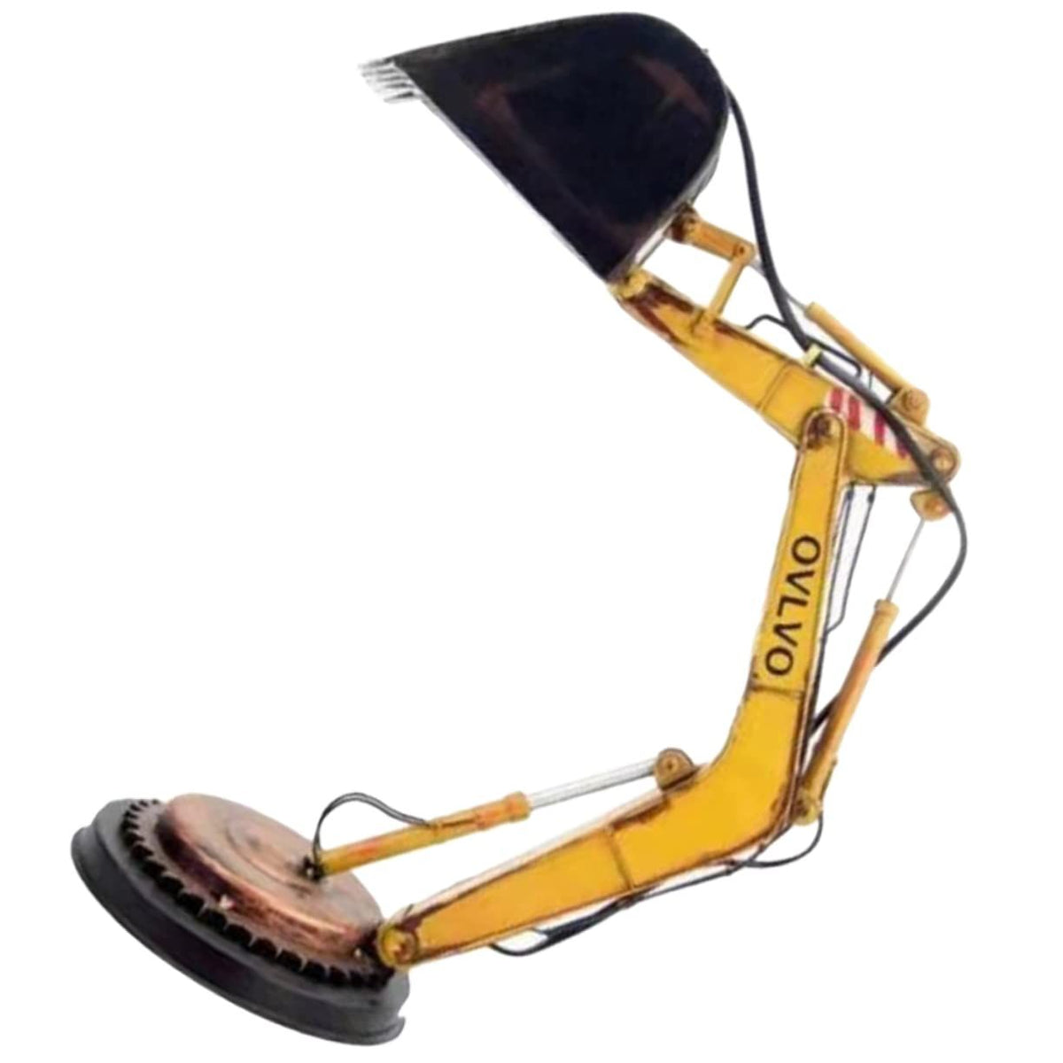 Desk Decoration Study Boys Decor Movable Minimalist for Arm Creative Bedroom Excavator Unique Construction Desktop Table LED