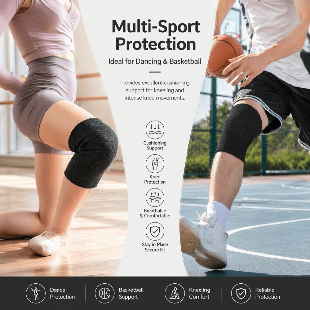 2Pcs Men Women Thermal Leg Warmers, Windproof Knee Braces Rheumatic Arthritis Sleeves Protector, Winter Cozy Wraps Leg Pad for Outdoor Sports Cycling Running Walking,Black
