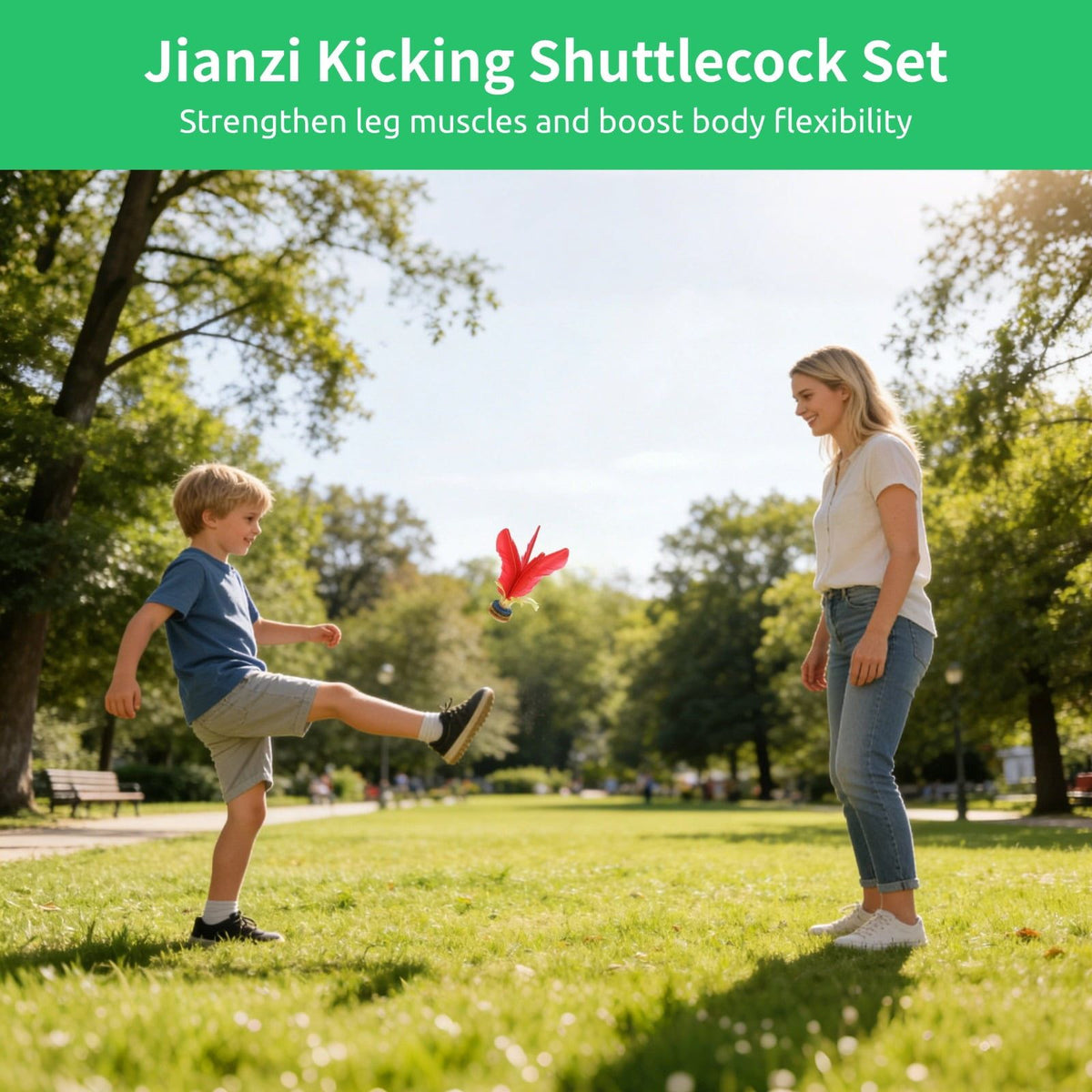 3PCS Jianzi Kicking Shuttlecock Set, Multicolor Nylon Foot Feather Balls, 6.7" Feather Kicking Shuttlecock for Exercise Training, Indoor Outdoor Fun Game