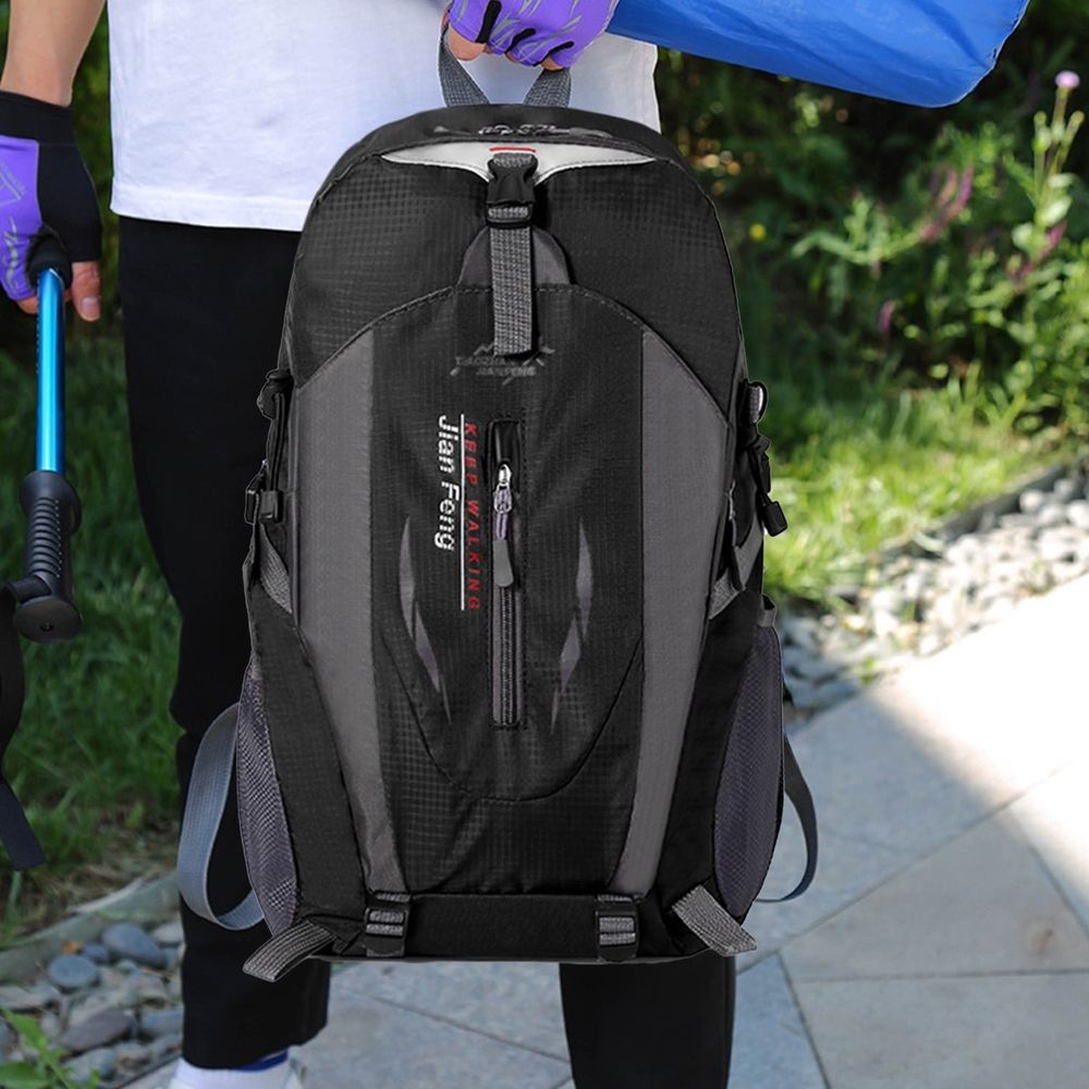 30L Lightweight Packable Hiking Backpack for Camping & Travel - Waterproof Nylon Daypack for Men & Women | Foldable, Durable, 30x13x50cm | Blue/Red Options