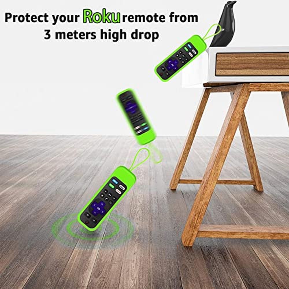 [2 Pack] silicone remotes cover case Compatible with