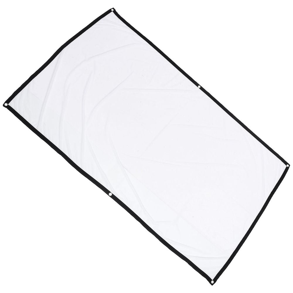 Portable Projector Screen with Easy Installation and High Definition Polyester Projection Fabric for Clear Viewing