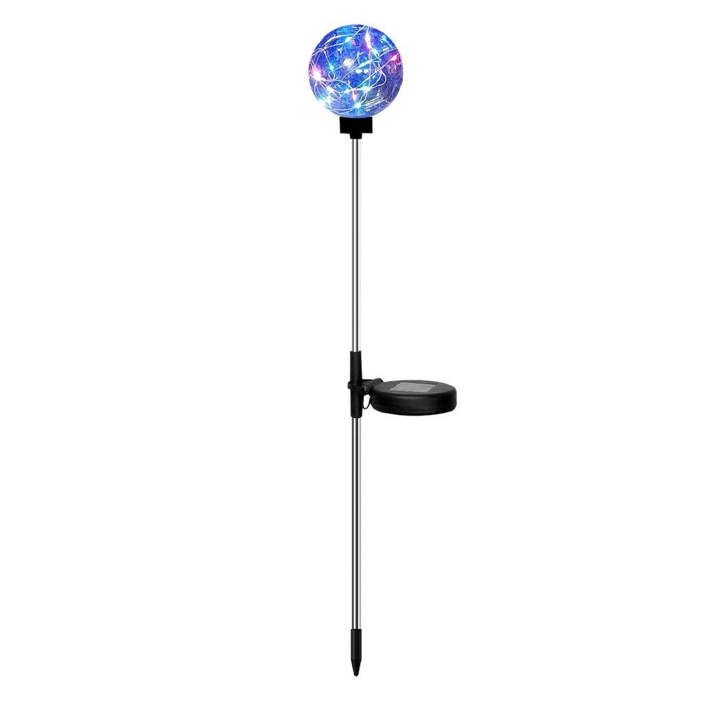 Solar Garden Globe Lights, Color-Changing & Waterproof, LED