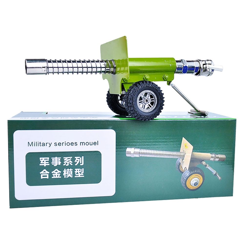 Firecracker Artillery Cannon, Mini Cannon, Military Model Collection Ornaments, Mini Firecracker Cannon, Stainless Steel firecrackers Model, Stainless Steel Model Firecracker Launche