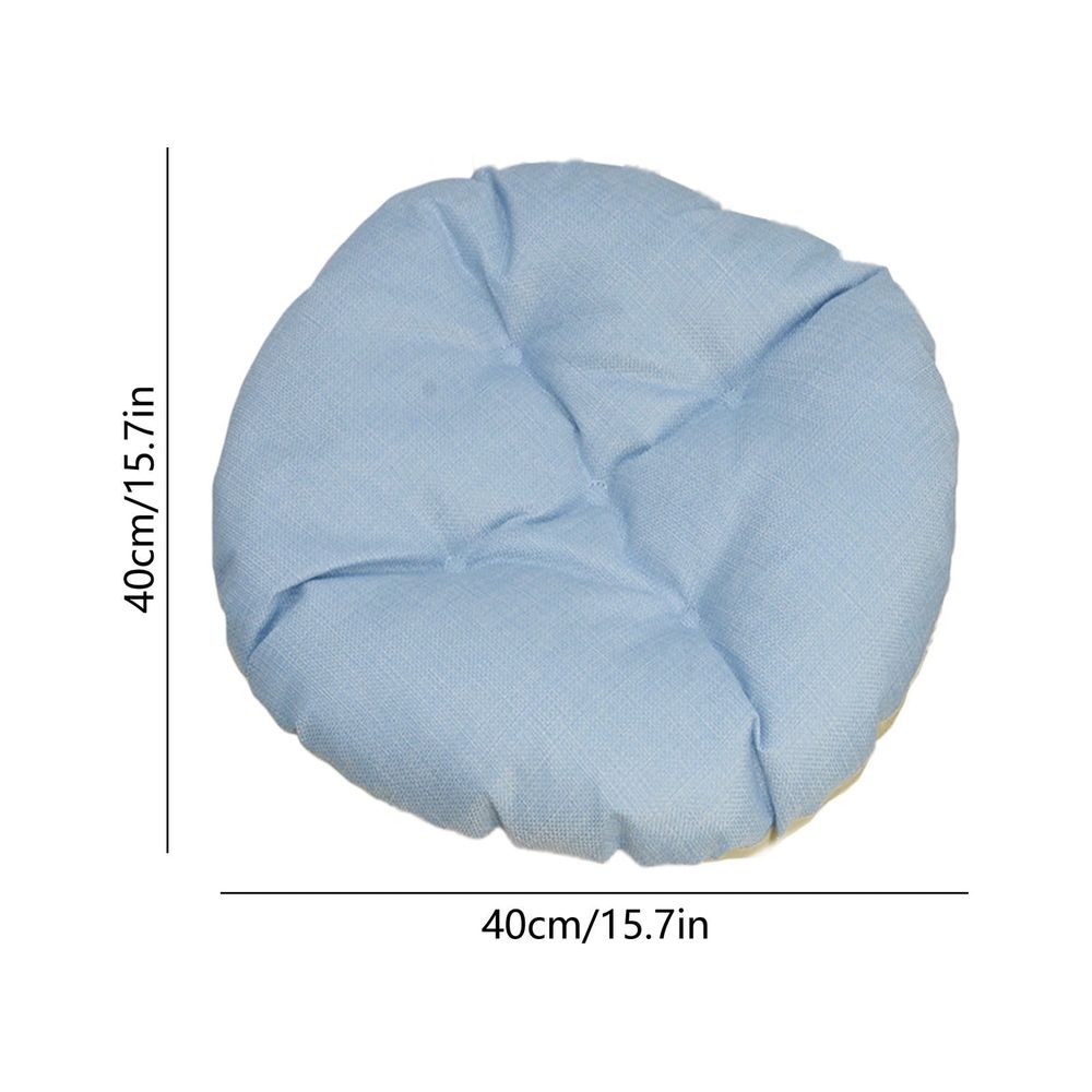 Linen Chair Cushion Soft Padded Seat Pad Non Slip Washable Dining Chair Cushion Office Kitchen Sofa Patio Home Decor 15.8in x 15.8in for Daily Sitting Office Chair Living Room Sofa Home Patio Set