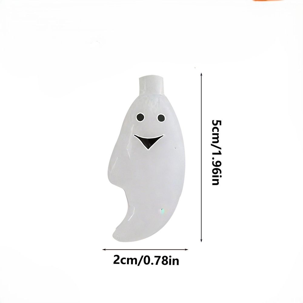 20 LED Halloween String Lights, Cute Battery Operated Ghost String Lights Indoor for Fireplace Party Porch Room Halloween Decorations