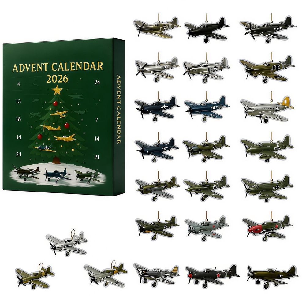 Christmas Sea Glass Advent Calendar, 24 Day Countdown Calendar with Handcrafted Acrylic Ocean Animal Ornaments, Holiday Decor for Tree Wall Hanging 10.24 x 7 inch