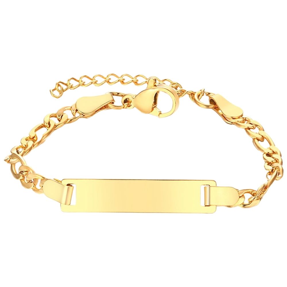 Stainless Steel Adjustable Blank Bracelet for Crafting,  and Adults, Jewelry