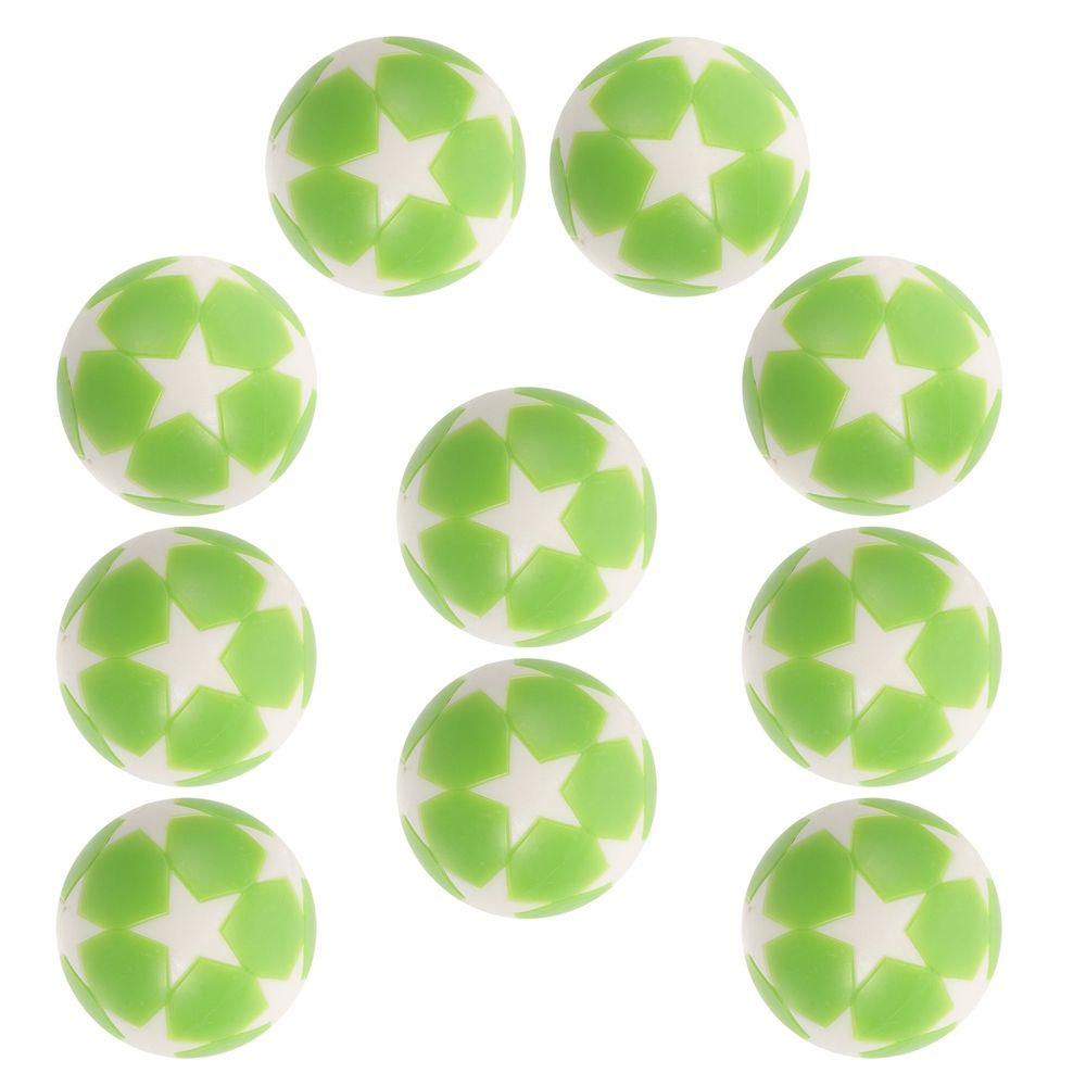Table Footballs Foosball Table Balls White 10pcs for Fan Gear