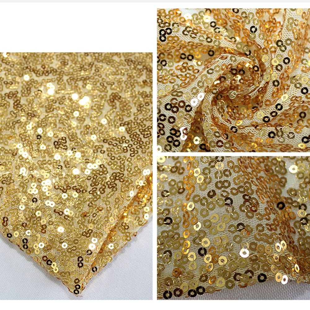 Round Sequin Tablecloth, 50x50 Inch Mint Green Tablecloth, Glitter Tablecloth 6ft for  Shower Party Christmas Decorations